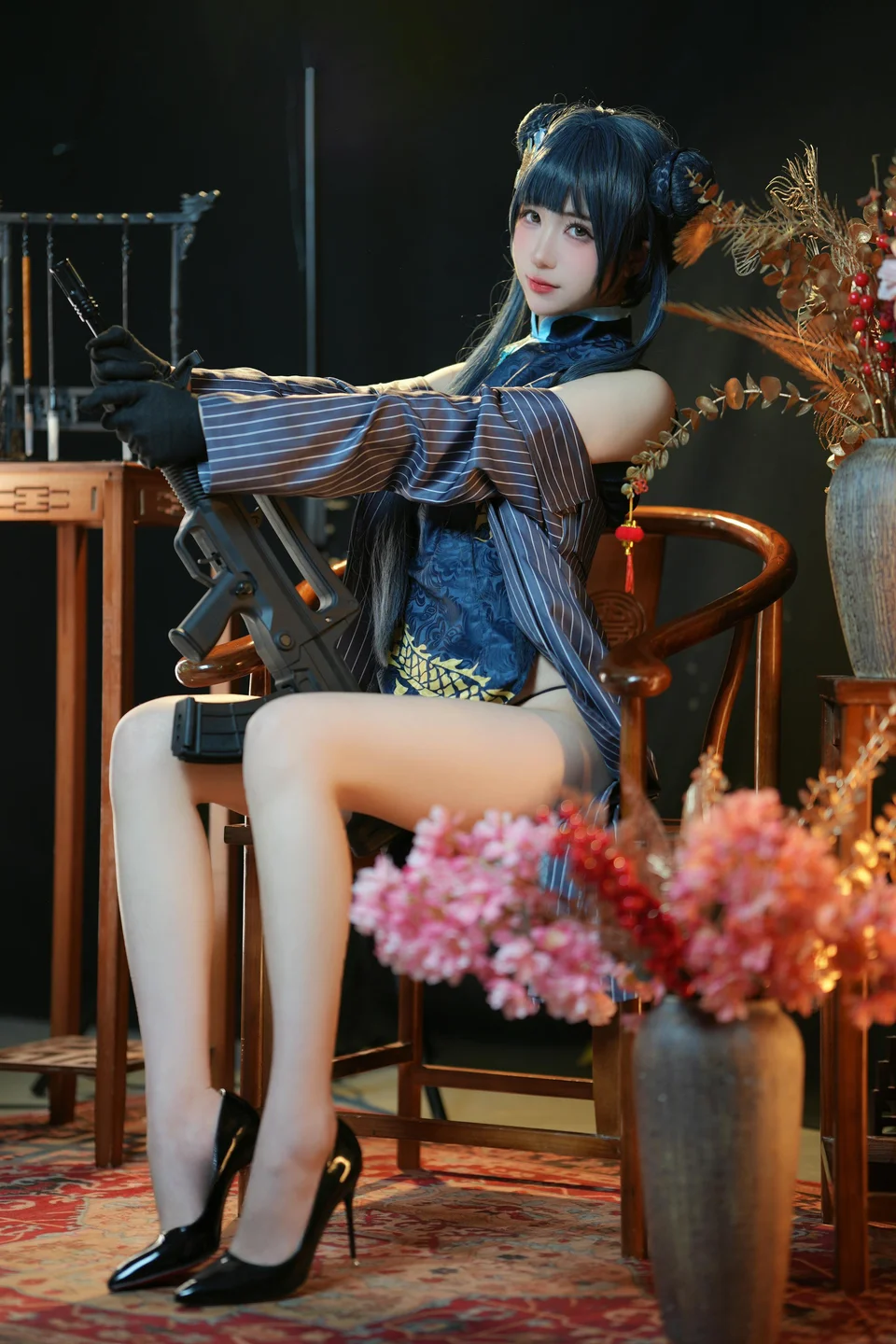 宮本桜 - 蔚蓝档案 龙华妃咲 [42P-124MB] tg@simisebaisi 【丝足阁】009.webp